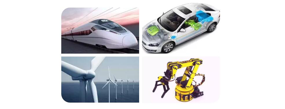 高鐵、新能源汽車、風(fēng)力發(fā)電、機(jī)器人、5G基站用IGBT模塊 