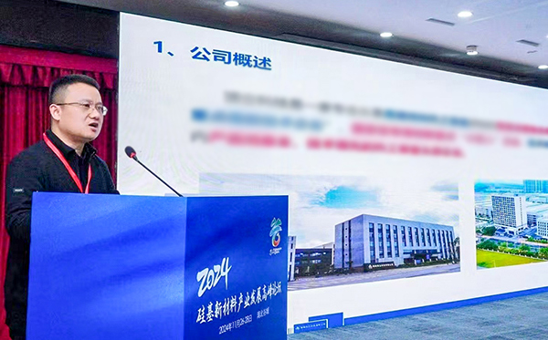 頂立科技參加硅基新材料高峰論壇，分享高純石英制備熱工裝備最新技術(shù)